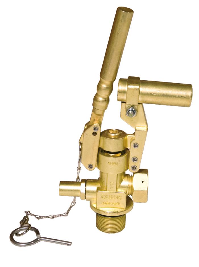 Fire extinguisher & fire suppression system valves